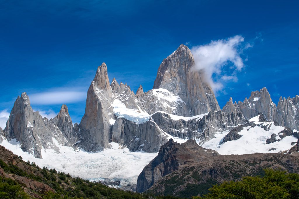 Fitz-Roy Berge in Patagonien Argentinien