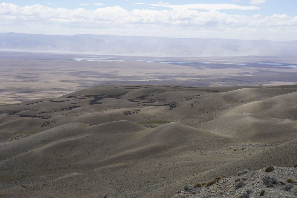 Sandwüste im Grenzgebiet Argentinien Chile