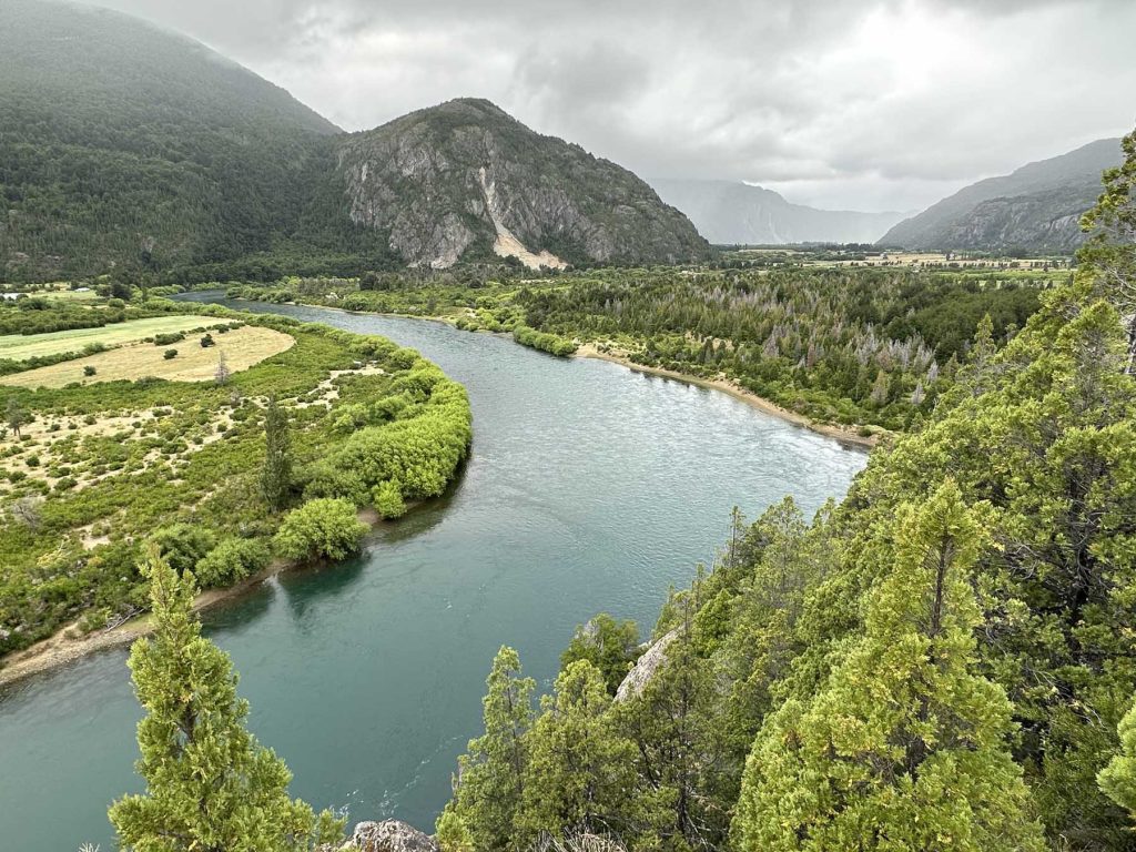 Flusslauf im Reserva Nacional Futaleufú