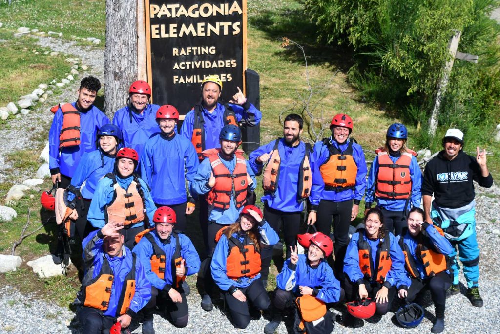 Gruppenbild Rafting in Futaleufú