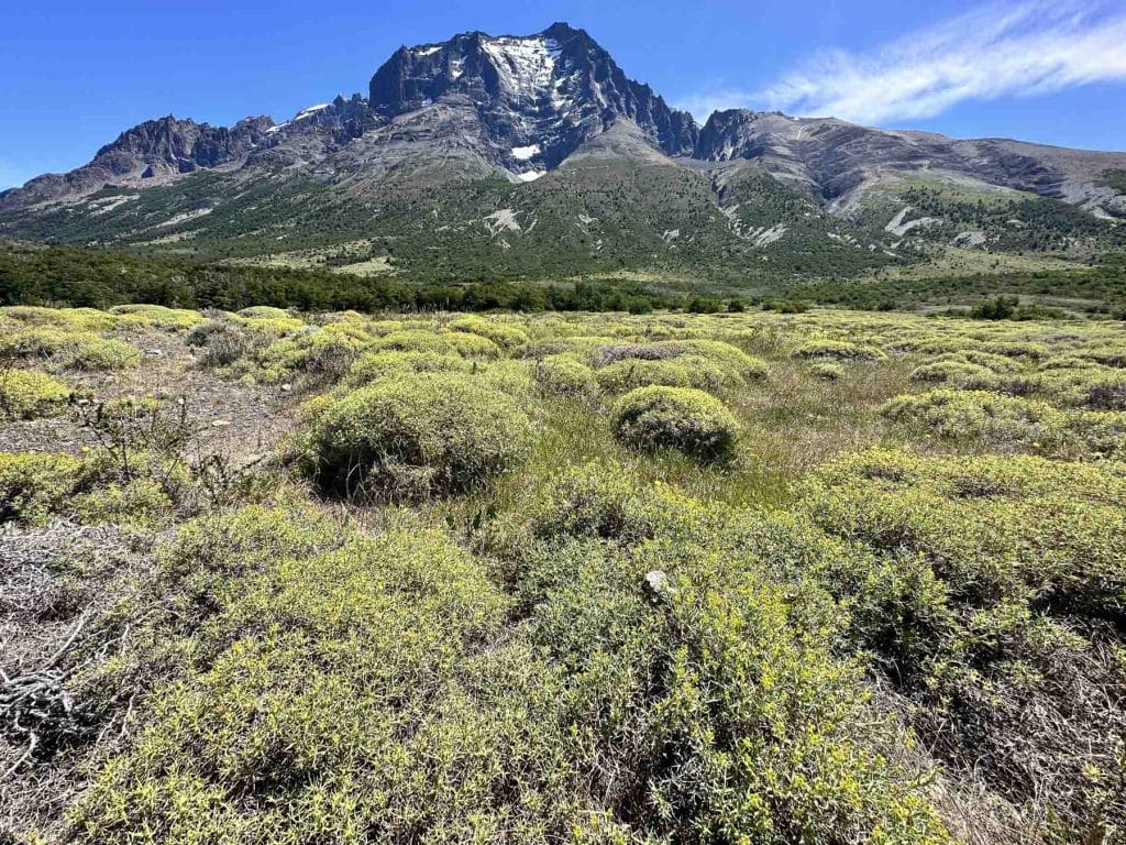 Berg im m Torres del Paine Nationalpark, Patagonien