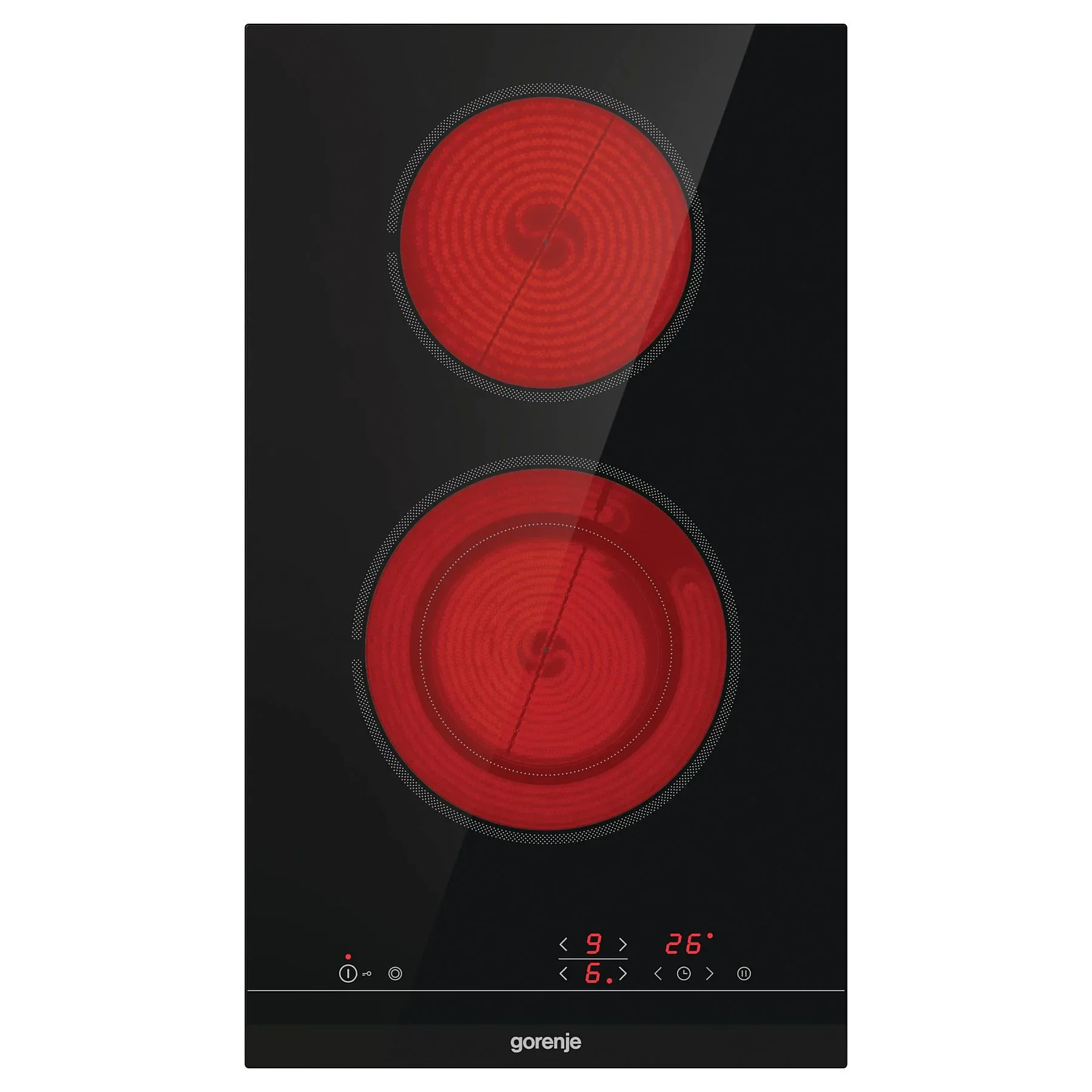 Ein Induktionsherd, Elektroherd als Beispiel für für das Kochen mit Strom im Wohnmobil.