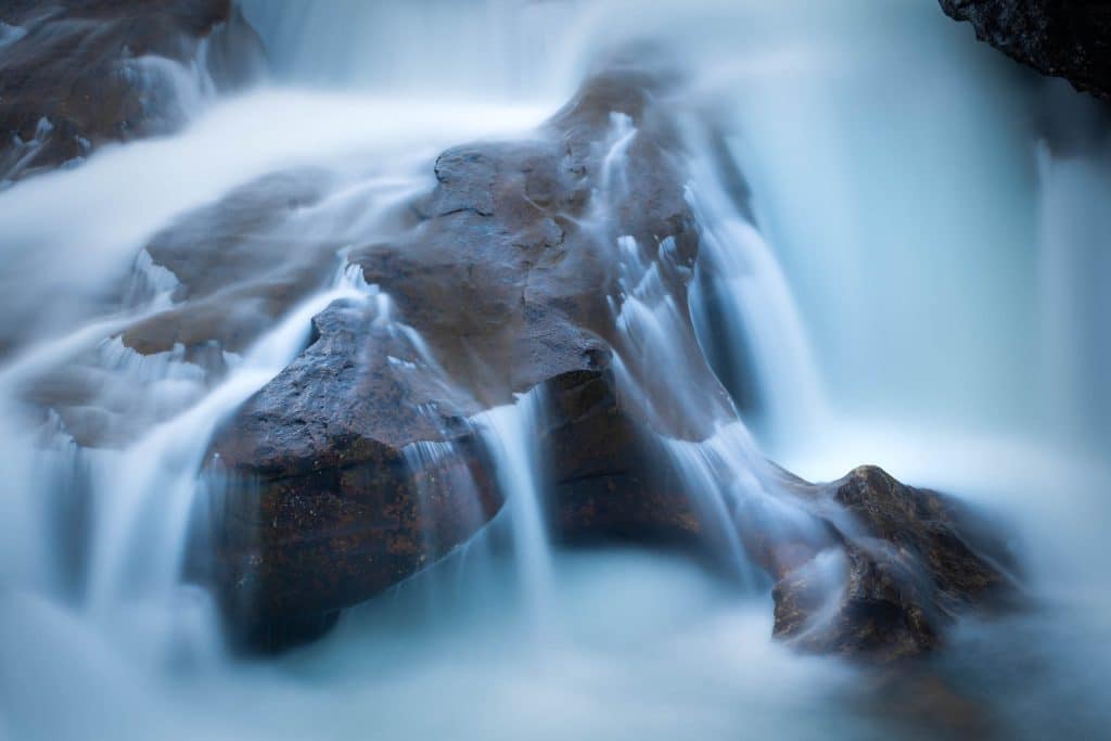 Fließendes Wasser mit ND-Filter aufgenommen - Fotokurs Filter in der Fotografie