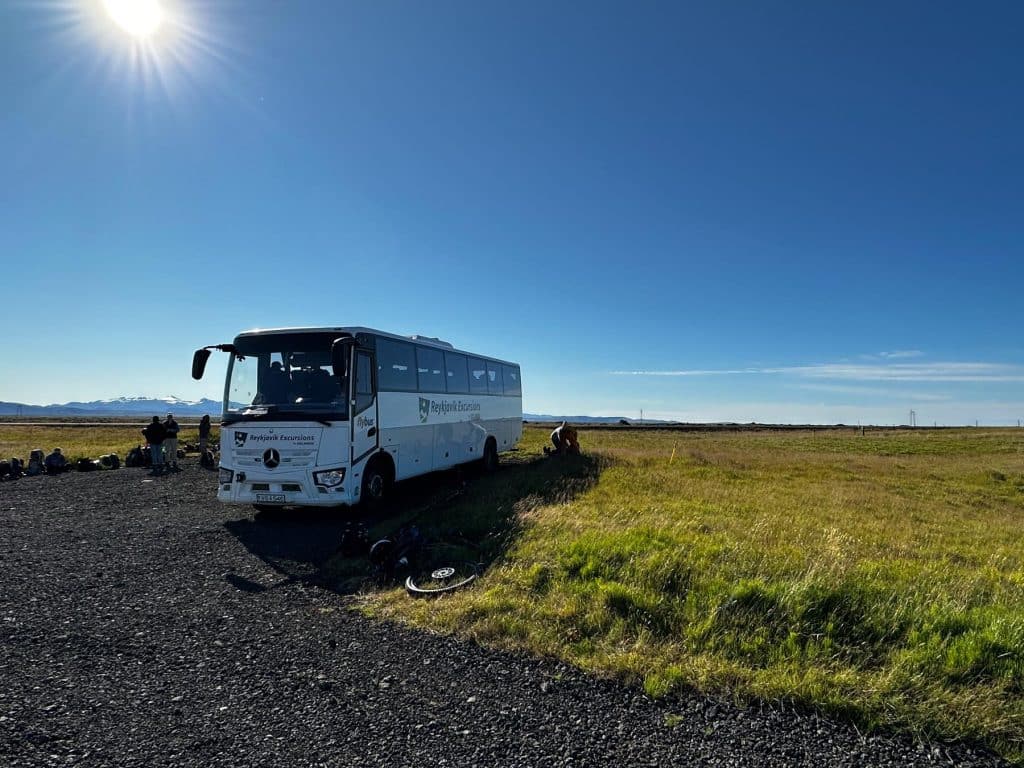 Motorschaden mit dem Highlandbus