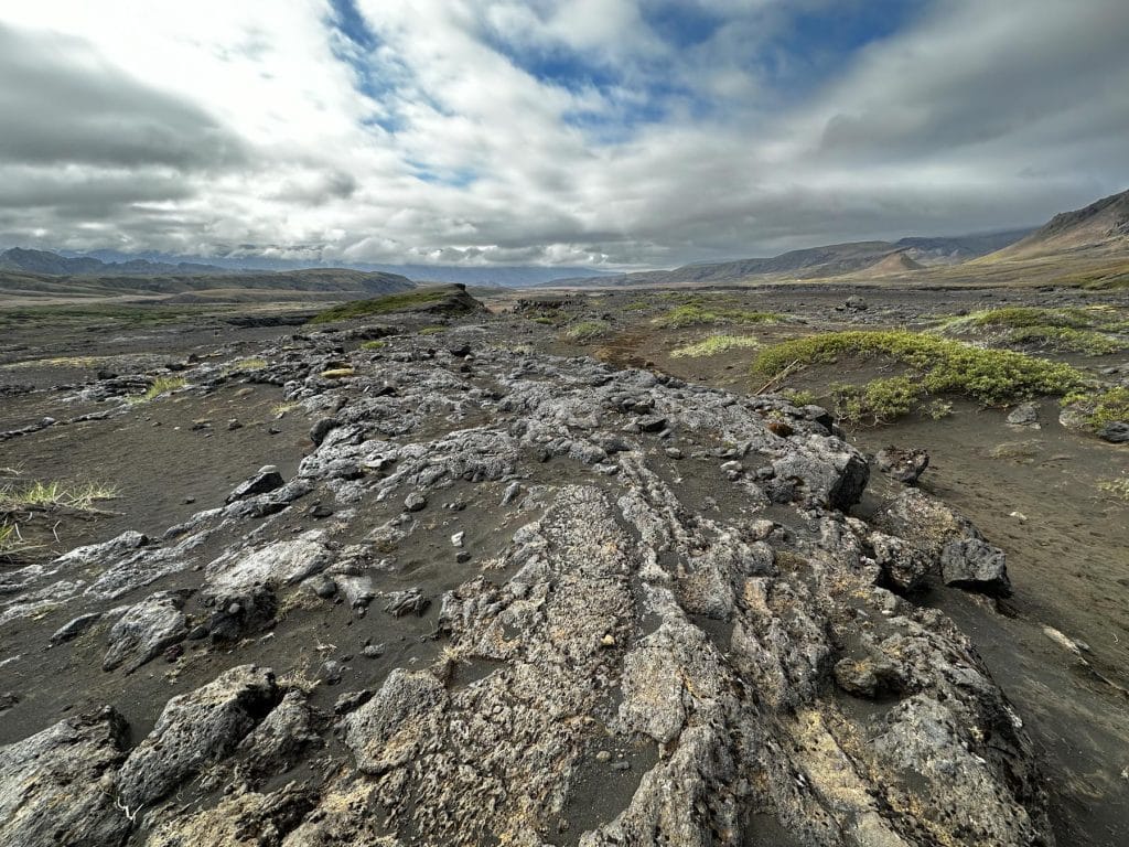 Vukkanwüste, entlang des Laugavegur Trails