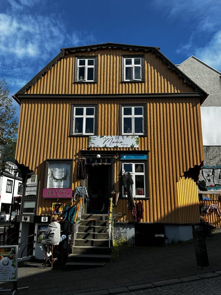 Restaurant Mama auf der Reykjavik Reise