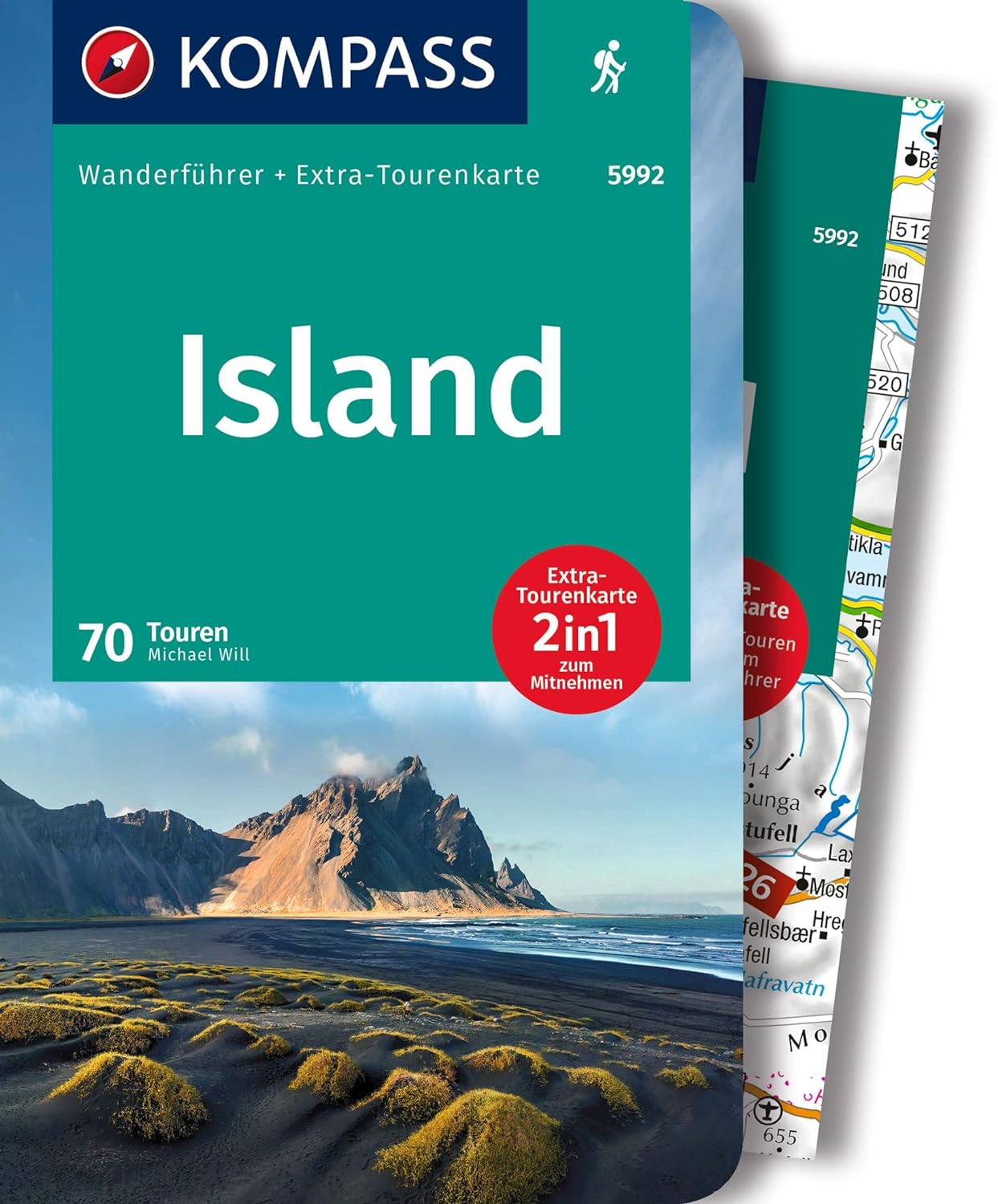 Kompass-Reiseführer für Island