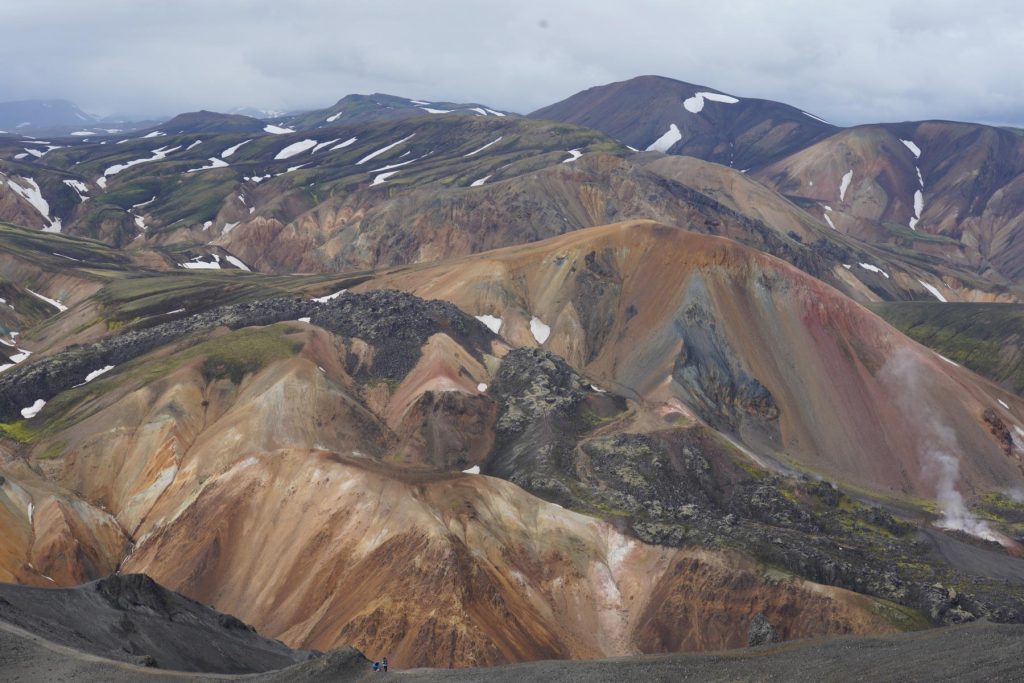 Bunte Berge bei Landmannalaugar - Rundreise Island