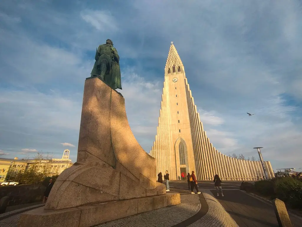 Hallgrímskrikja Kirche in Reykjavík