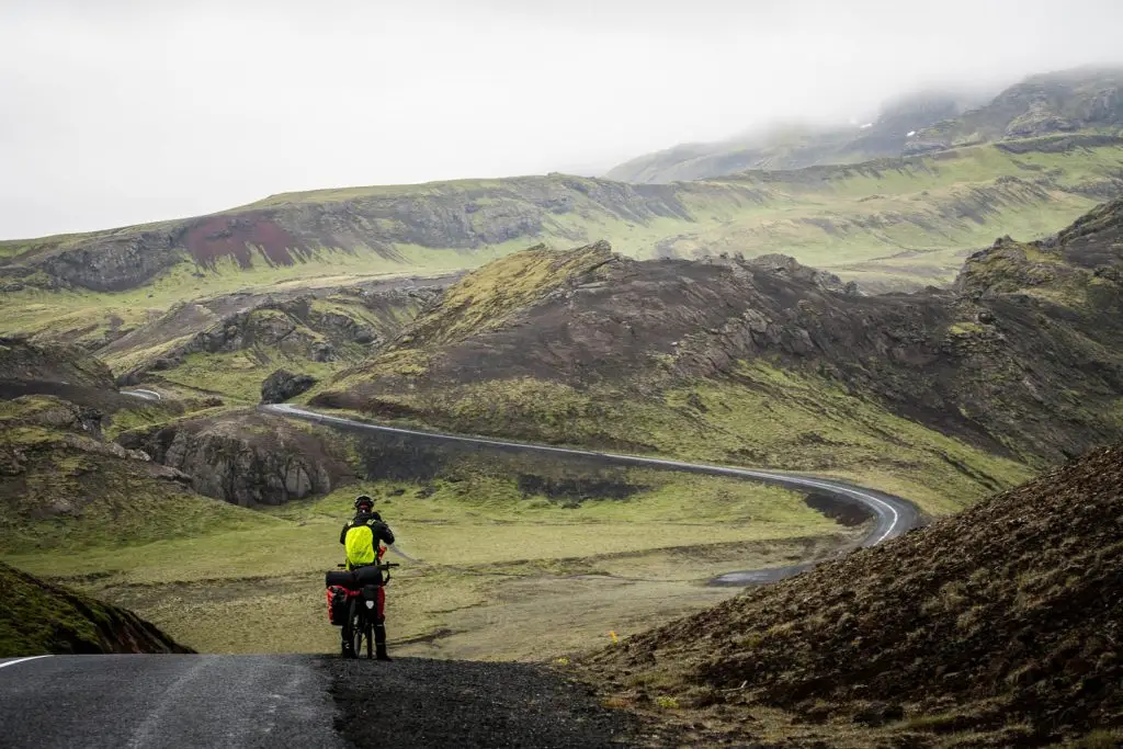 Bild Tag 4 auf unserer Fahrradtour in Island