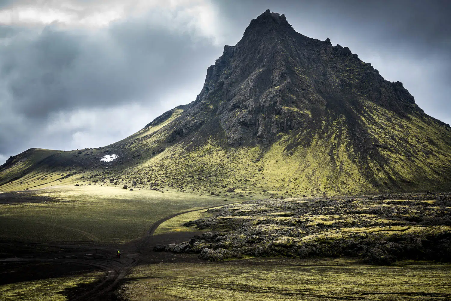 Ein Berg in Island