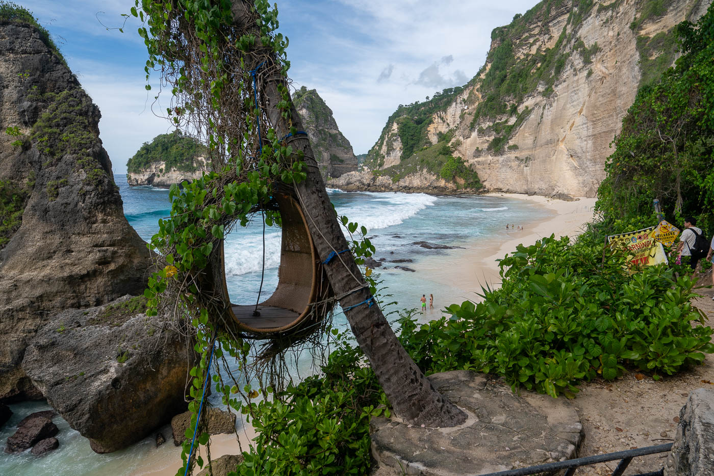 Aussicht auf den Diamond Beach