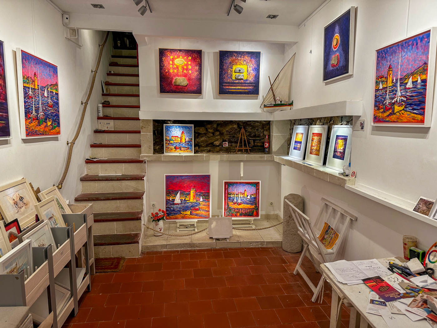 Galerie in Collioure