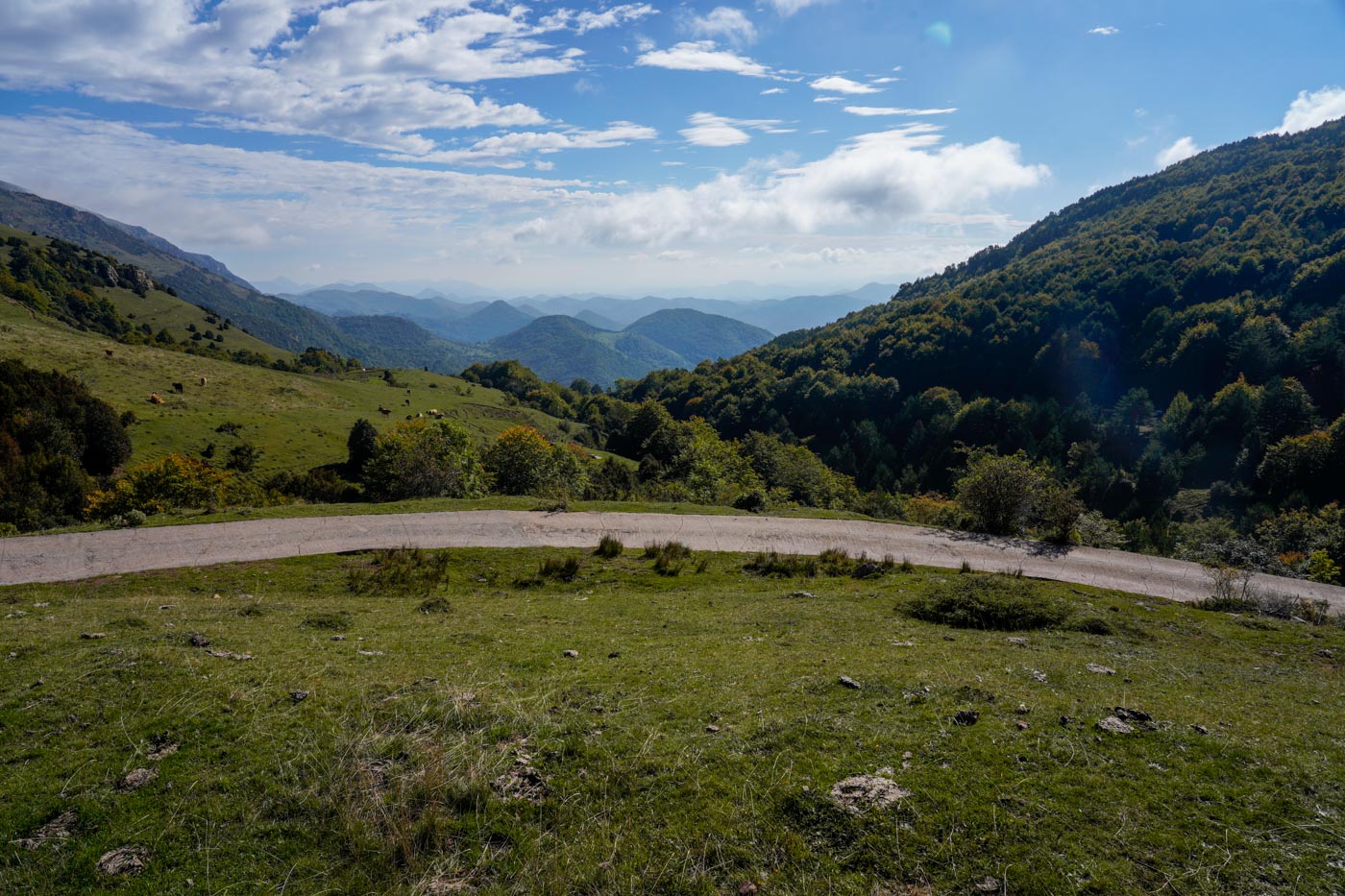 Ausblick während der Offroad Route von Ribes de Freser