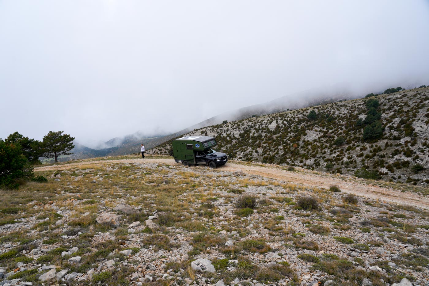 Offroad-Wohnmobil - Offroad-Route in der Sierra de Boumort - Pyrenäen