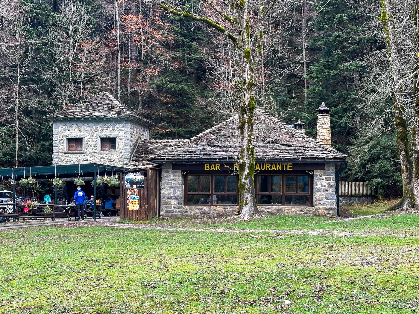 Bar am Parkplatz Pradera de Ordesa
