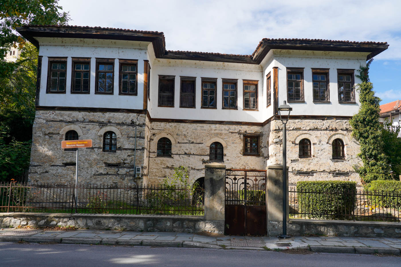 Das Haus Skoutáris Mansion in Kastoriá / Griechenland