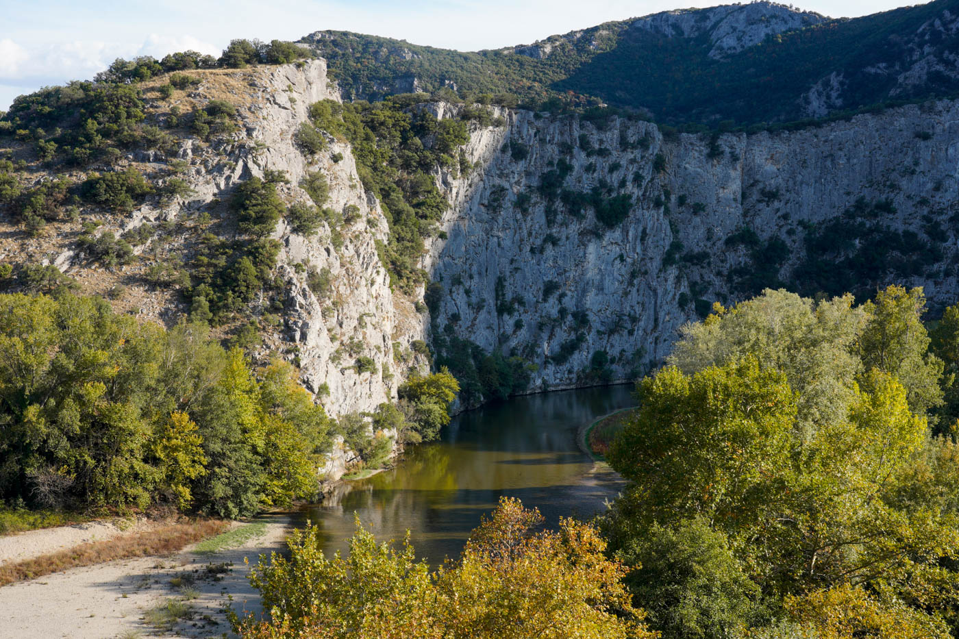 Nestós Schlucht in Nord-Griechenland