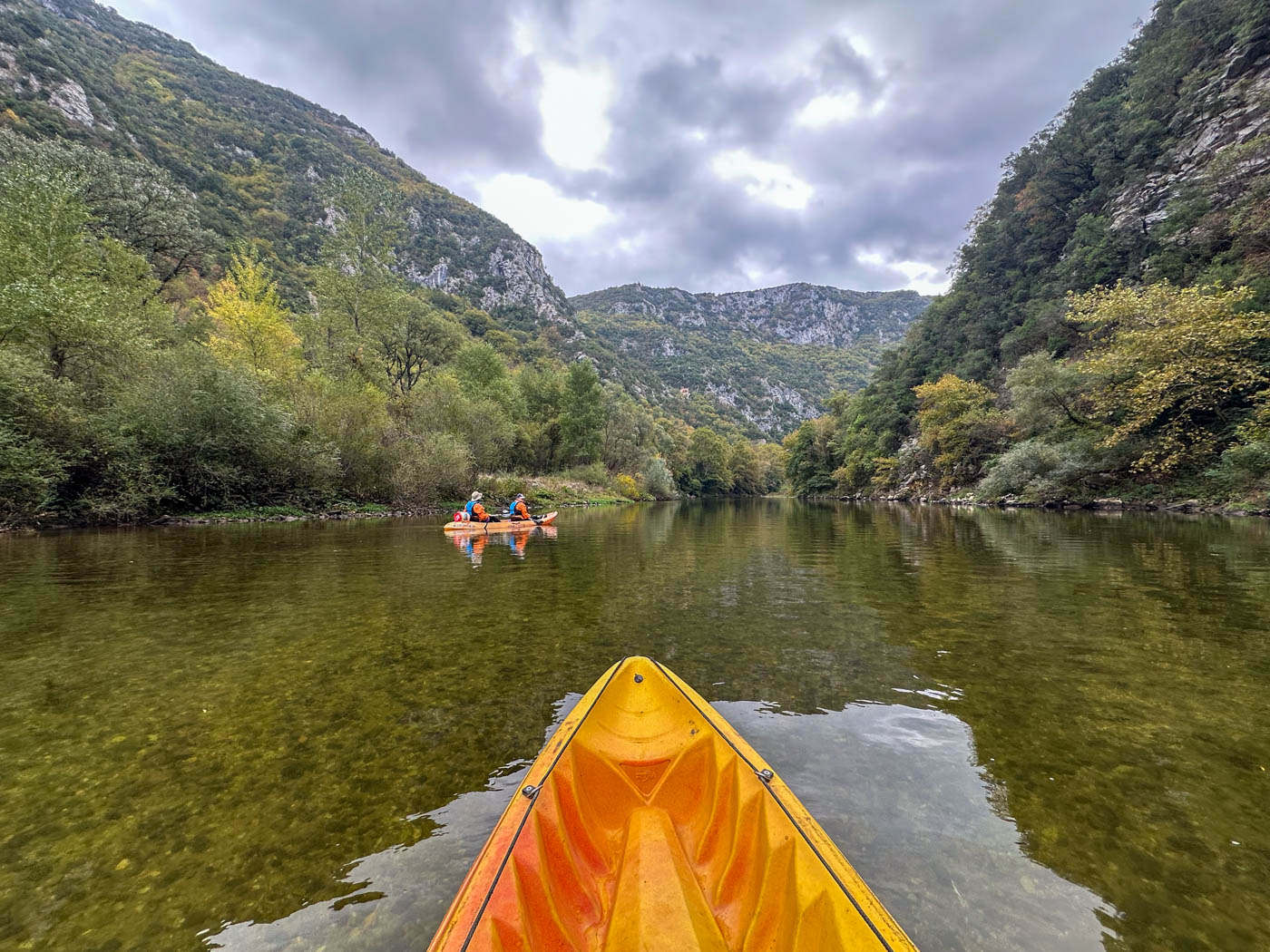Kajakt-Tour auf dem Néstos in Griechenland