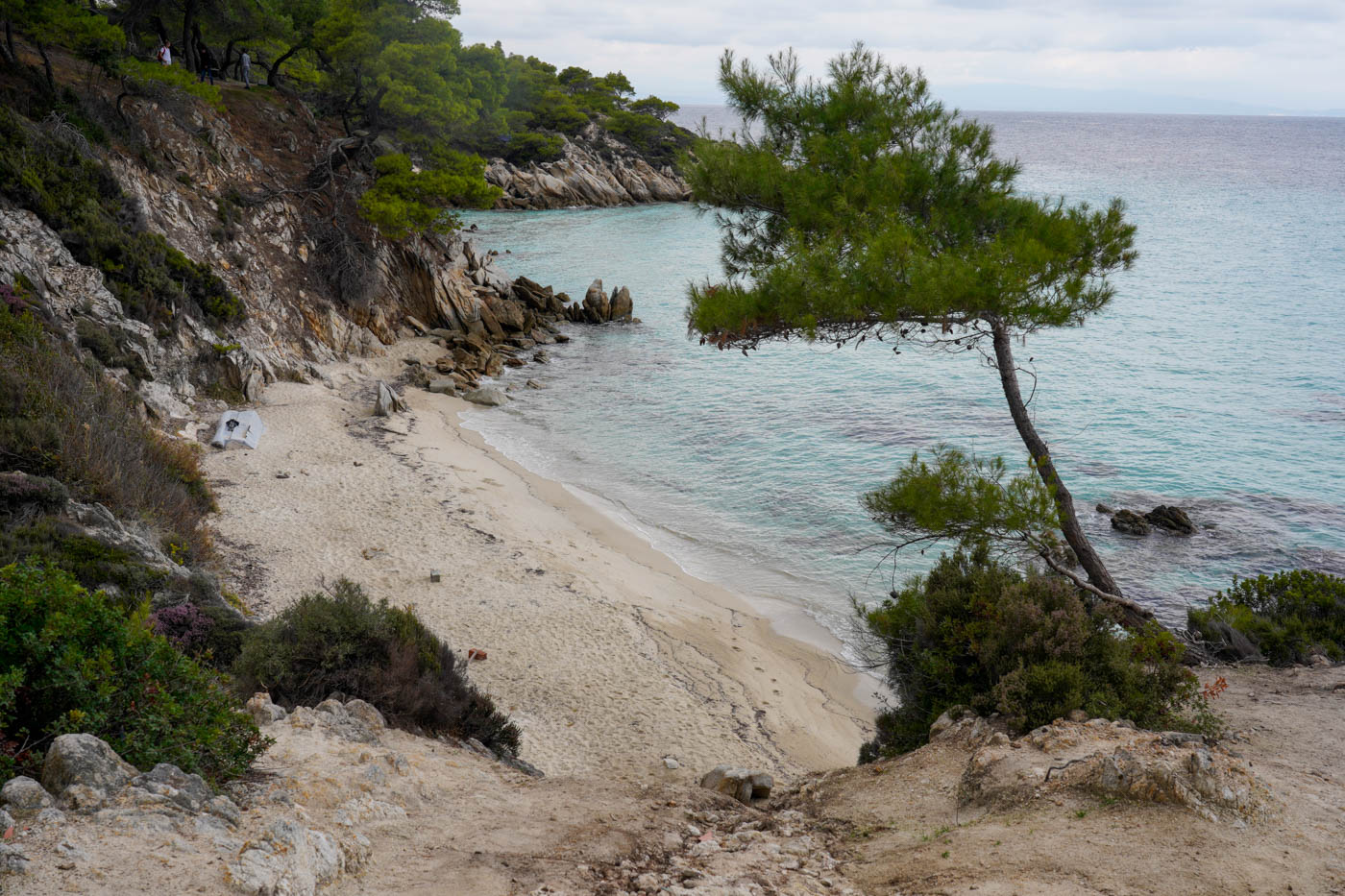 Mega Portokali Strand auf Sithonía