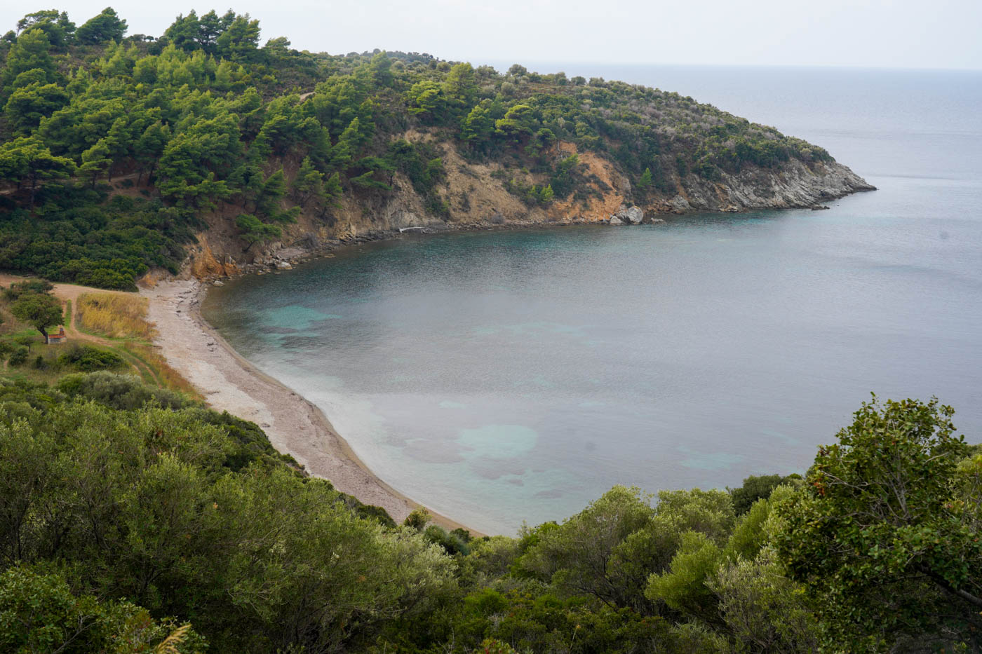 Secret Beach - Wanderung auf dem Weg zum Kap Sithonía in Chalkidikí