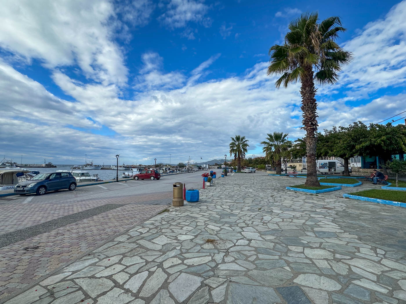 Promenade von Néa Skíoni