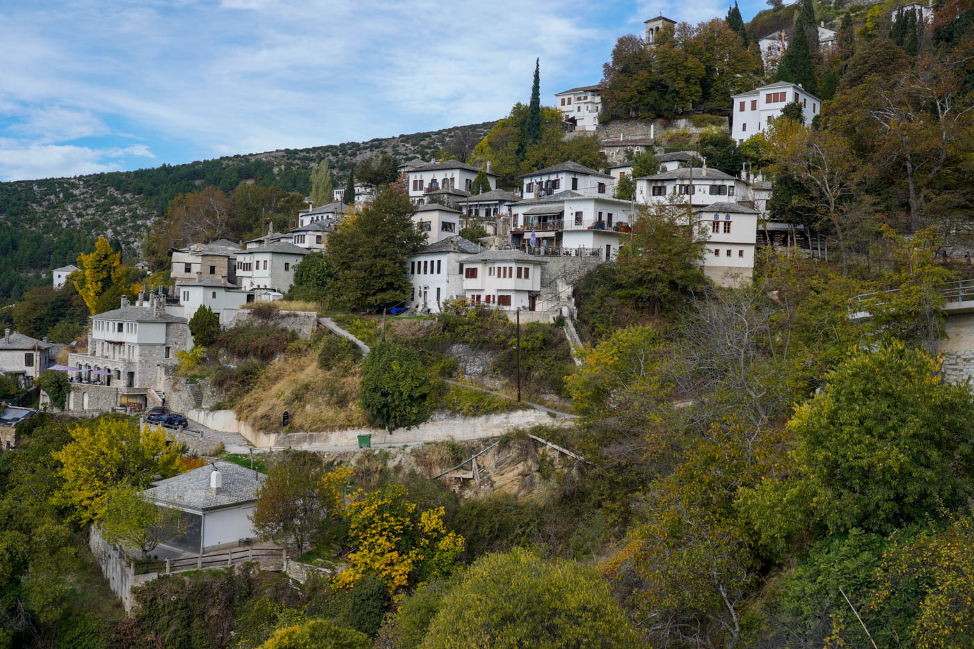 Kleines Dorf auf Pilion
