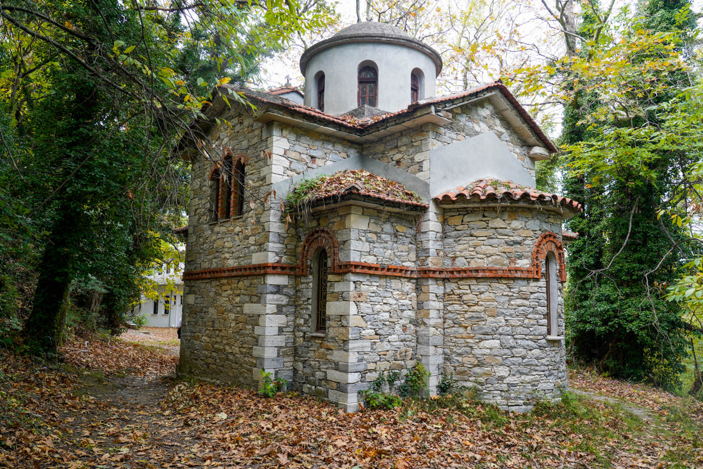 Byzantinische Kapelle unweit von Tsangaráda auf Pilion