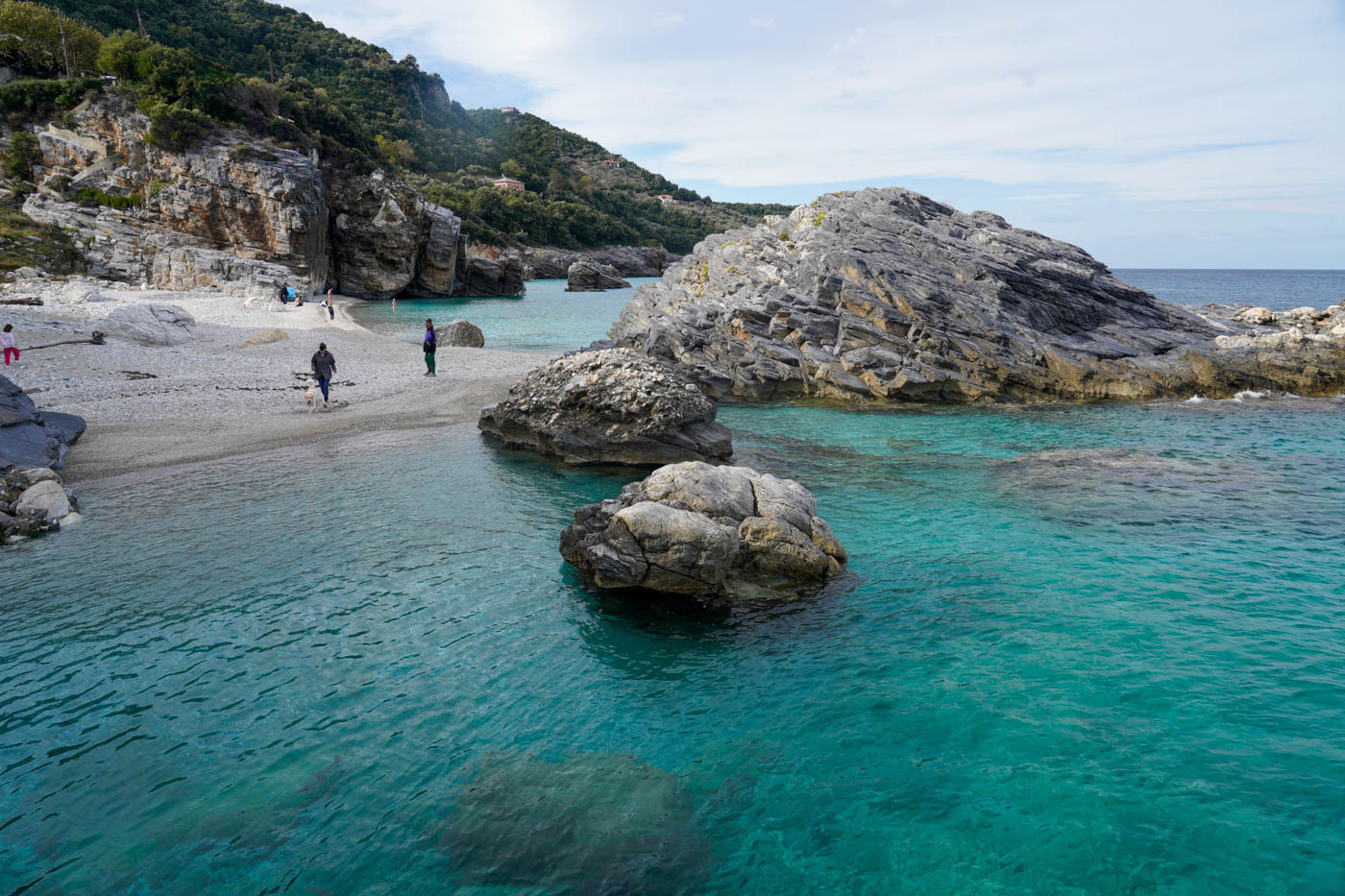 Milopótamos Strand auf Pilion