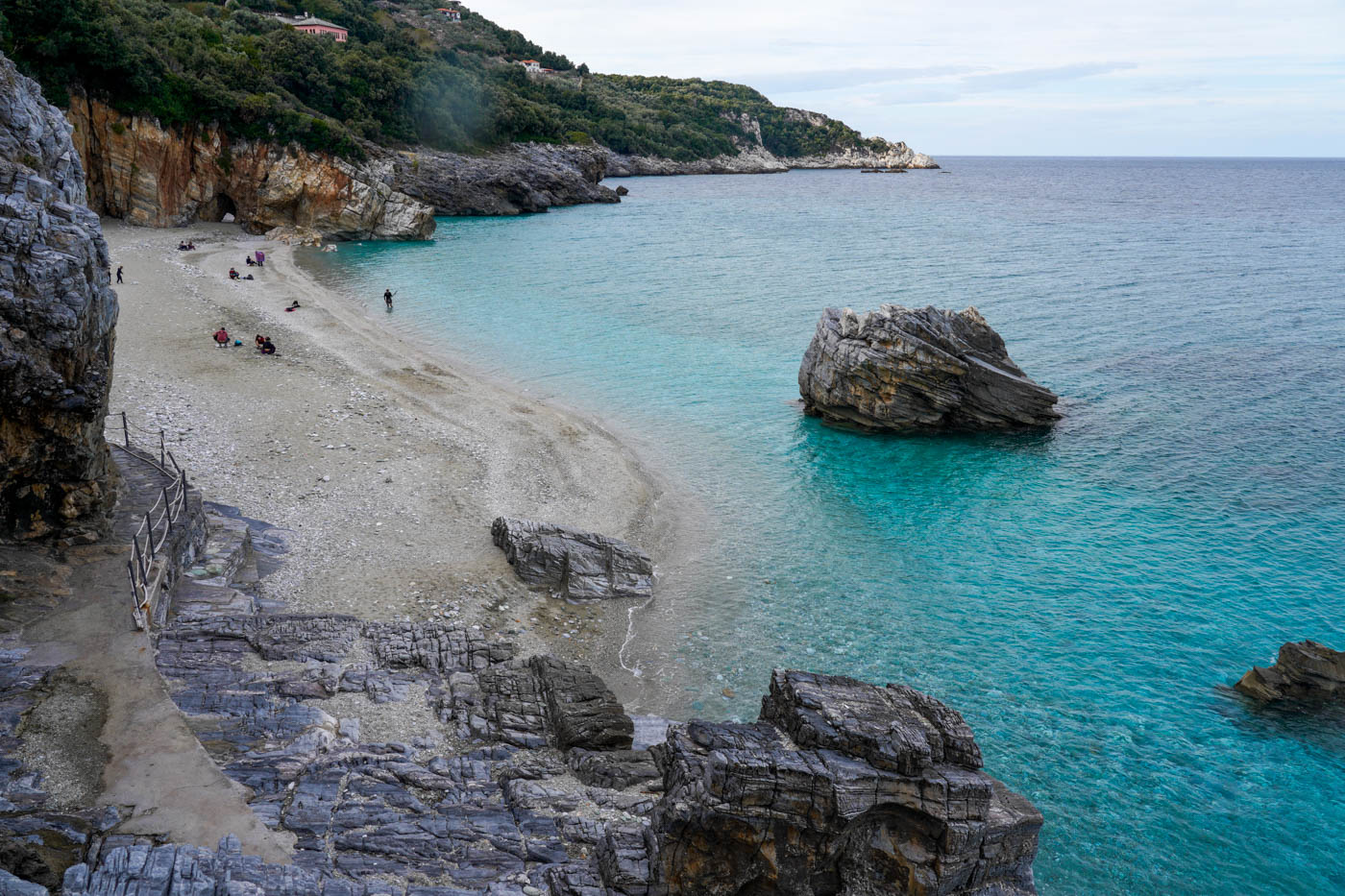 Milopótamos Strand auf Pilion