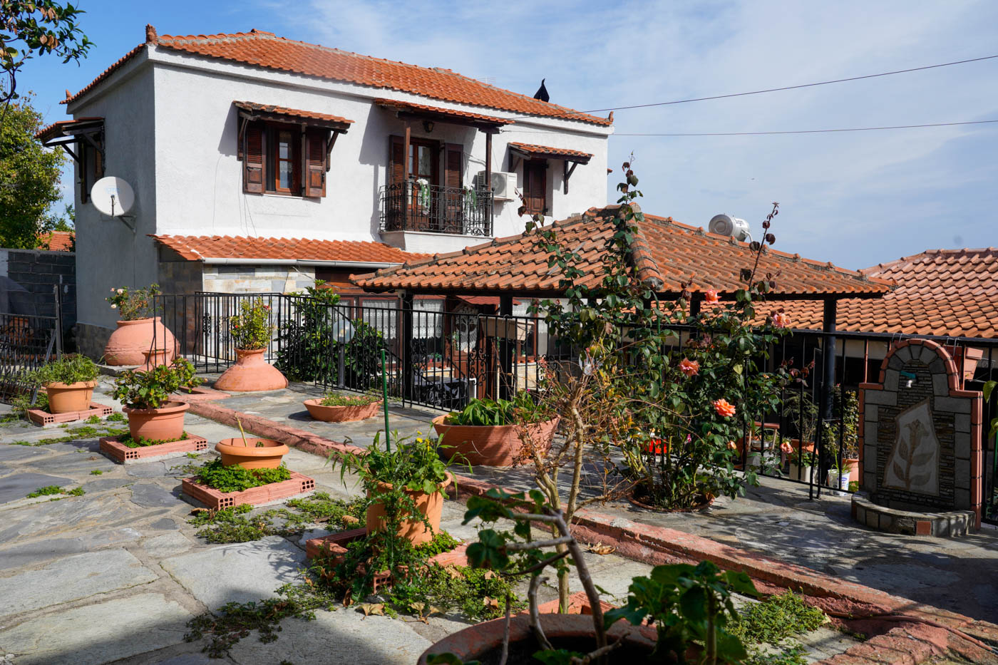 Restauriertes Haus in Xinóvrysi  auf Pilion