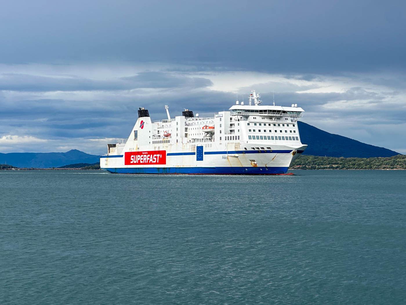 Superfast Fähre von Italien nach Griechenland mit einem Wohnmobil