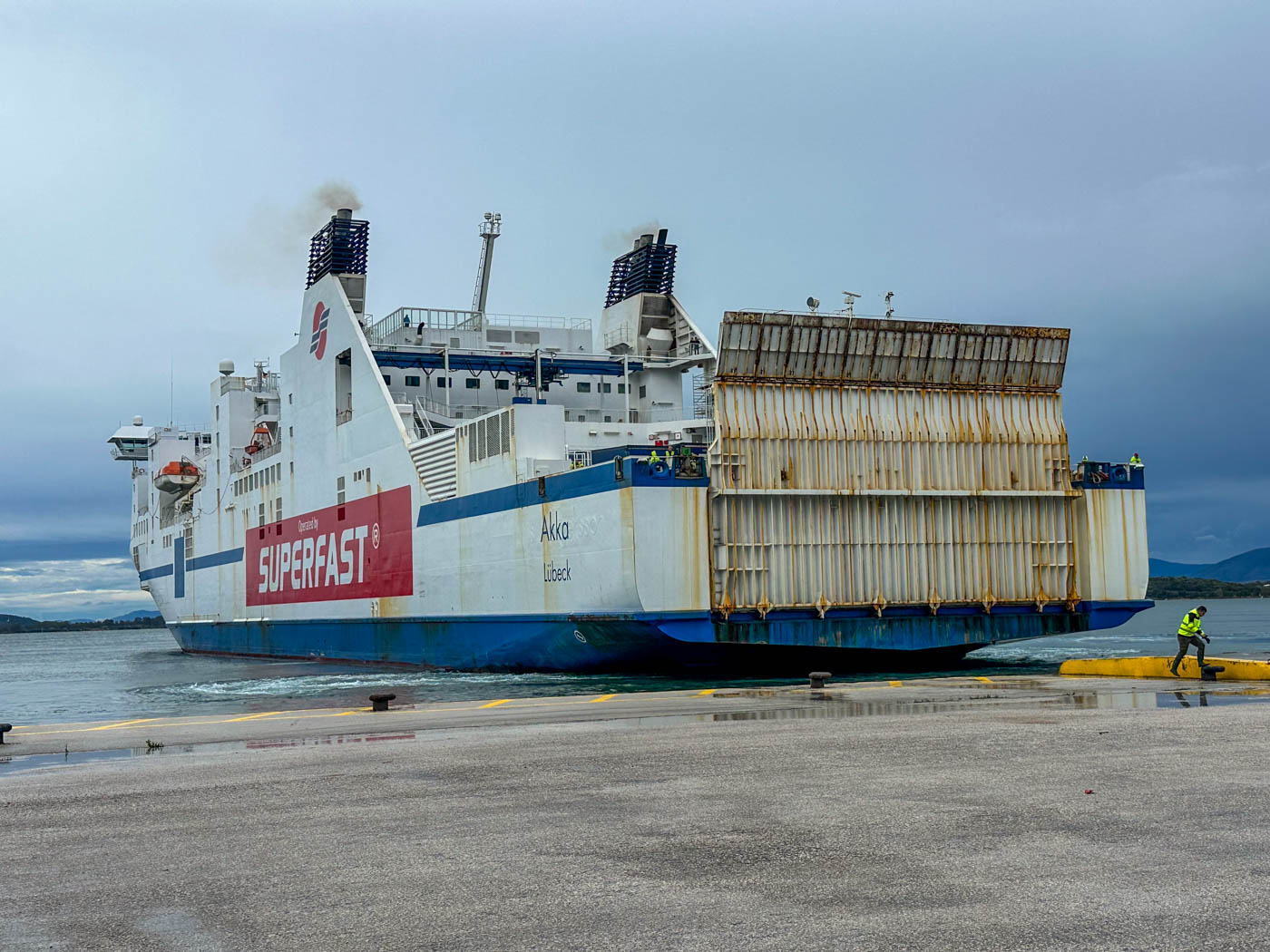 Superfast Fähre von Italien nach Griechenland