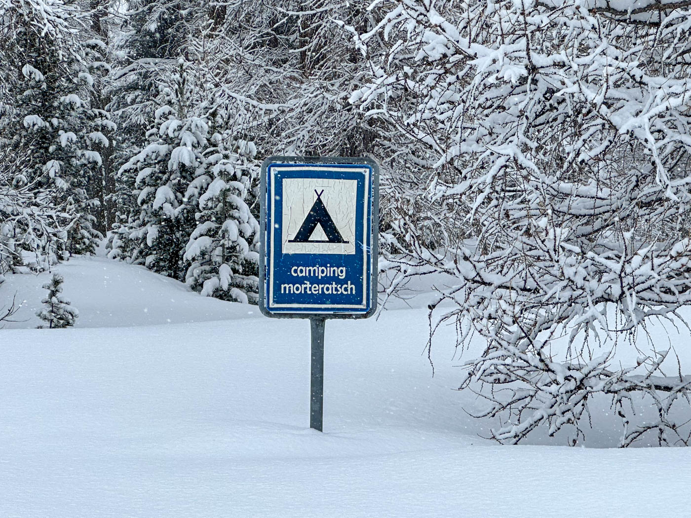 Wintercamping in der Schweiz